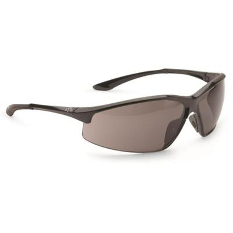 Walker's Ballistic Eyewear IKON Vector Adult Smoke Gray Lens Matte Black Frame