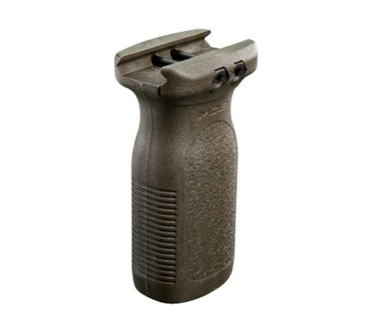 Magpul MAG412-ODG RVG Aggressive Textured OD Green Polymer Rail Vertical Grip for AR-Platform