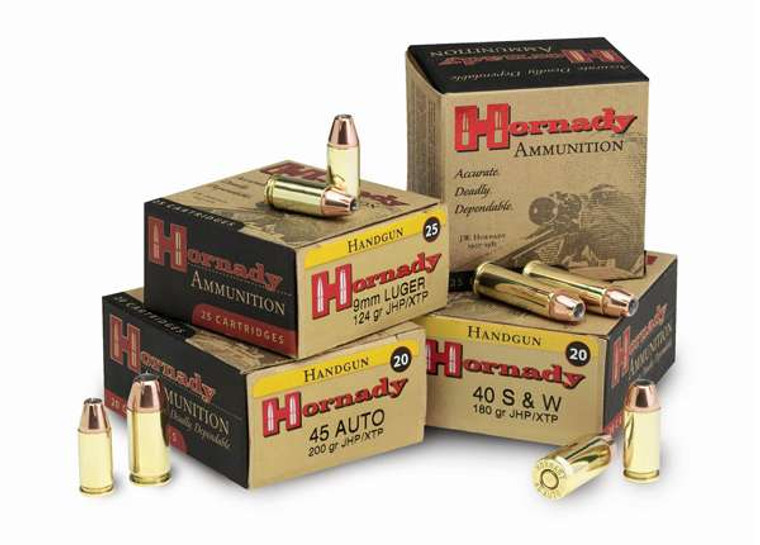 Hornady Custom 10mm Auto 180 gr Hornady XTP Hollow Point 20 Per Box