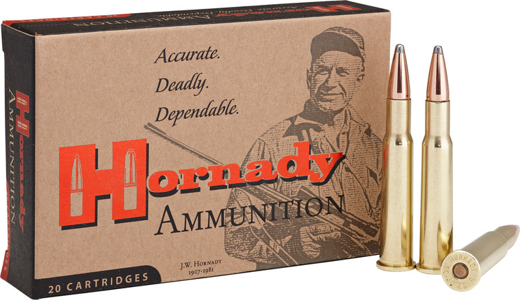 Hornady 81202 Custom 30-40 Krag 180 gr Spire Point (SP) 20 Rounds