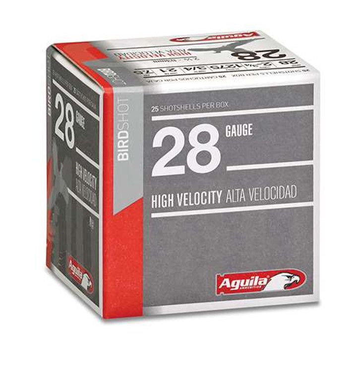 Aguila Birdshot Standard Velocity 28Gauge 2.75" 1oz 7.5Shot 25 Per Box