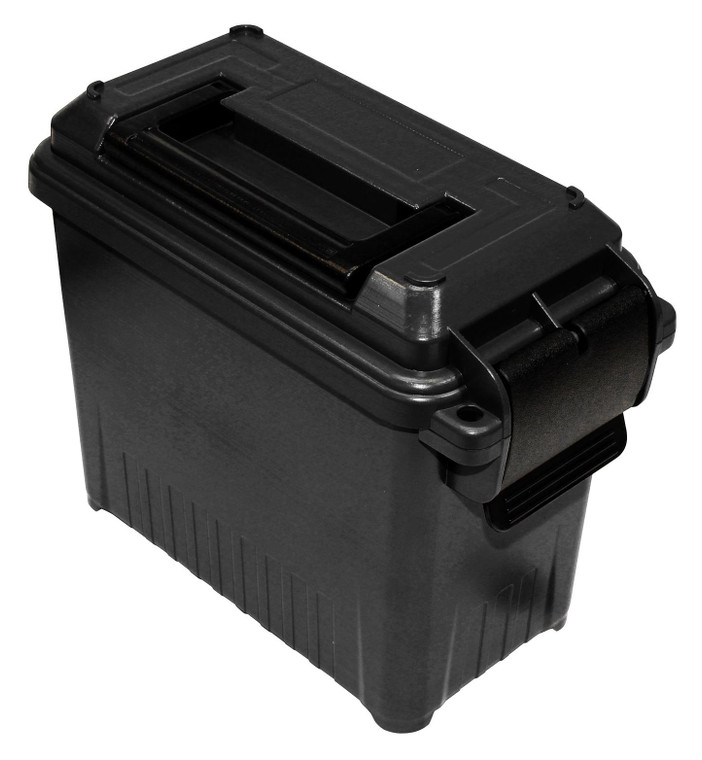 MTM Case-Gard  Ammo Can Mini Multi-Caliber Black Polypropylene
