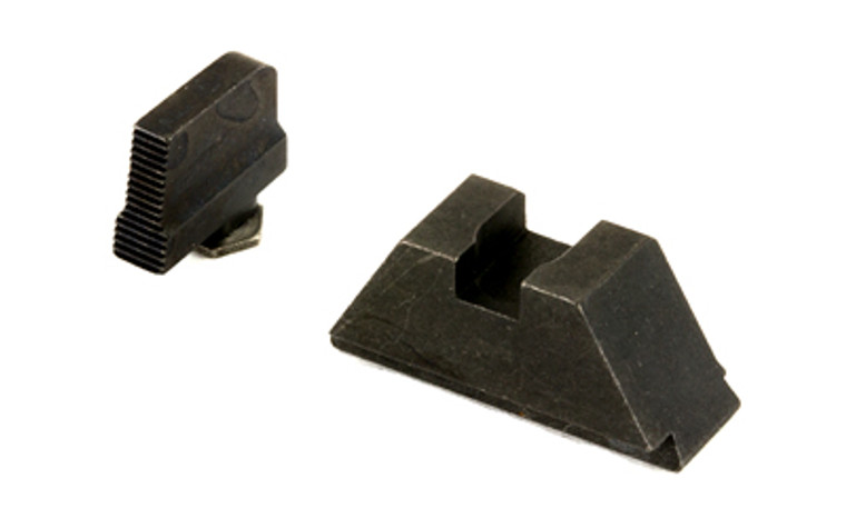 AmeriGlo BLK Front and Rear Set All for Glock Models. Tall Set for Suppressor Use.
