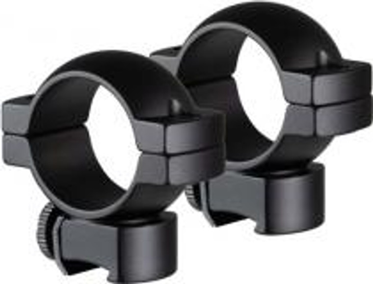 TruGlo Lightweight Quad Lock 1 in Scope Rings Mount  Picatinny/Weaver Rails  High