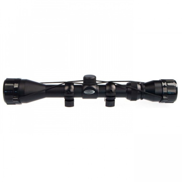 WEAVER 3X9X40 DUAL X SCOPE & RINGS