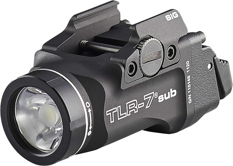 Streamlight TLR-7 Black Anodized 500 Lumens White LED Sig Sauer P365/P365 XL