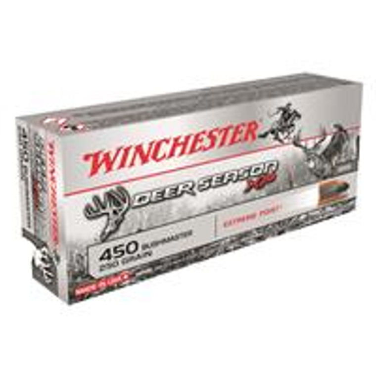 Winchester Ammo Deer Season XP 450 Bushmaster 250gr Extreme Point 20 Rounds