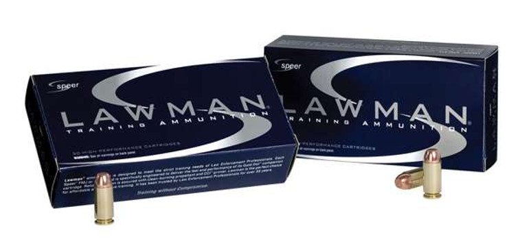 Speer Ammo Lawman Clean Fire 9mm Luger 147 gr Total Metal Jacket (TMJ) 50 Bx/ 20 Cs