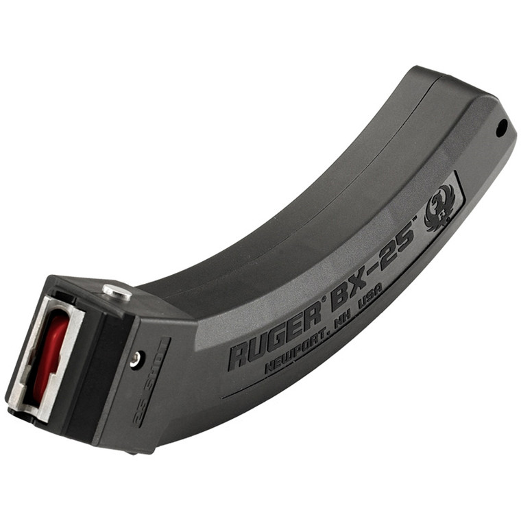 Ruger 90361 10/22 BX-25  .22 LR  25 Rnd Black Polymer Mag