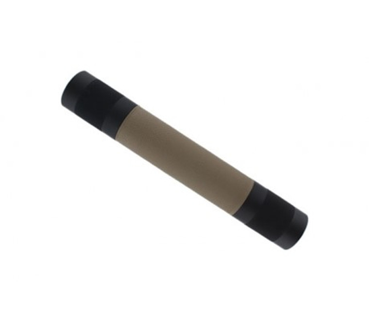 Hogue AR 15 Tactical Rails AR-15/M-16 Free Float Forend with Desert Tan Rubber Gripping Area