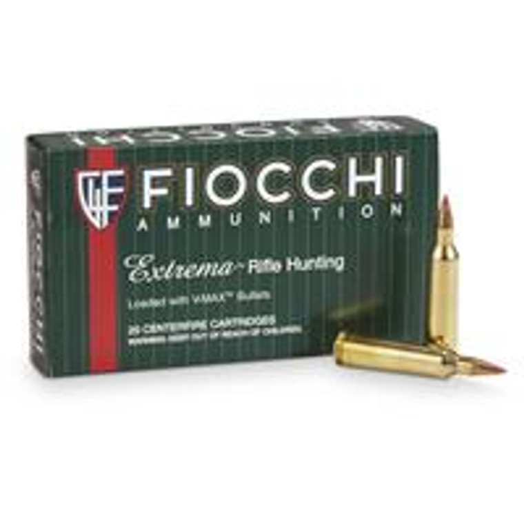 Fiocchi 22-250 Remington Ammo 55gr Vmax 20rds