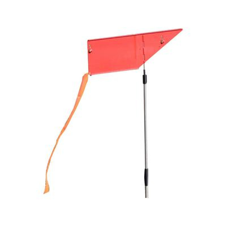 Mtm  Wind Reader Shooting Range Flag Orange W/flag and Stake
