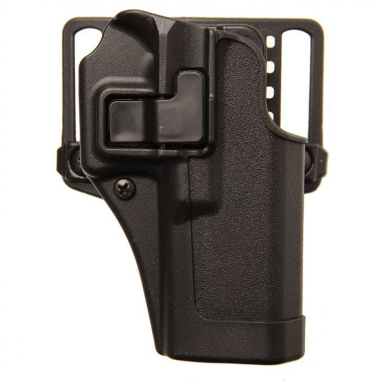 BLACKHAWK! SERPA CQC Concealment OWB Paddle/Belt Loop Holster Glock 42 Right Hand Polymer Matte Black Finish