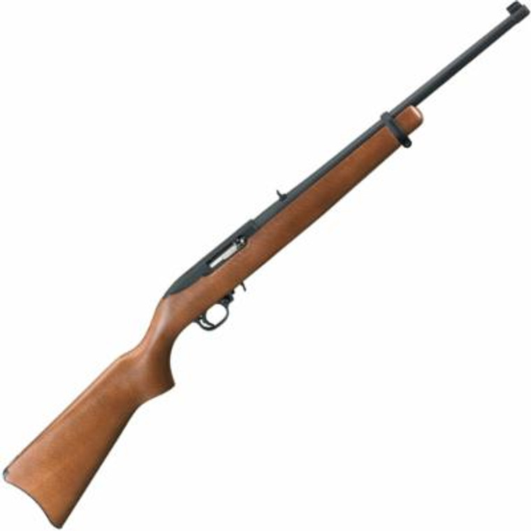 Ruger 10/22 Carbine with Spinner Target and Hard Case Black- 22 LR