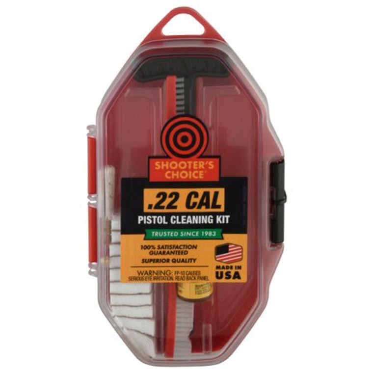 Otis SRS22P Bronze for Pistols 8-32  Threading .22 Caliber Gun Cleaning Kit