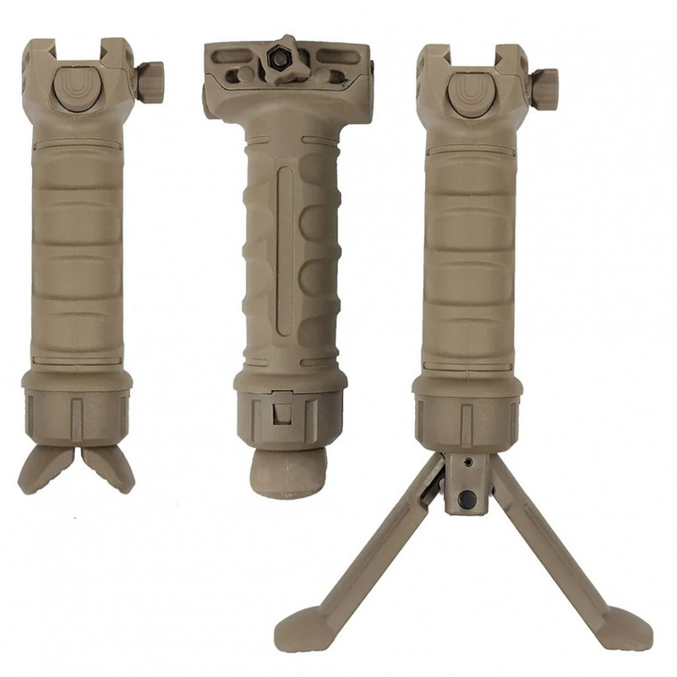 XTS TACTICAL BIPOD FOREGRIP FDE