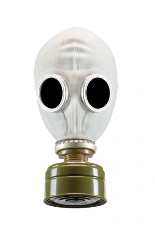 Gas Mask Russian / Soviet GP-5 - Black or Grey - Includes Filter and Bag