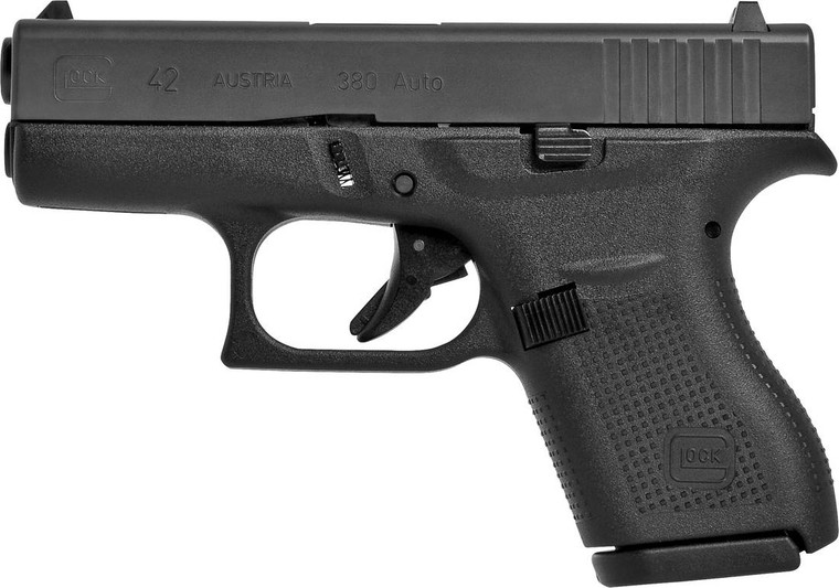 Glock G42 .380 ACP Glock Night Sights  Blue Label