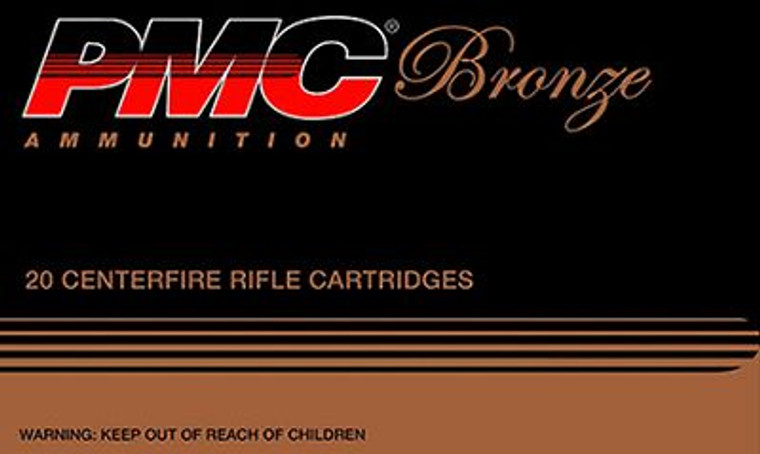 PMC Bronze Target 308 Win 147 gr Full Metal Jacket Boat-Tail (FMJBT) 20 Rounds