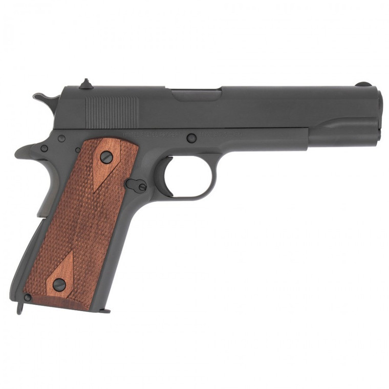 Tisas 1911A1 US Army 45 ACP Manganese Phosphate Type E Hammer 2 mags