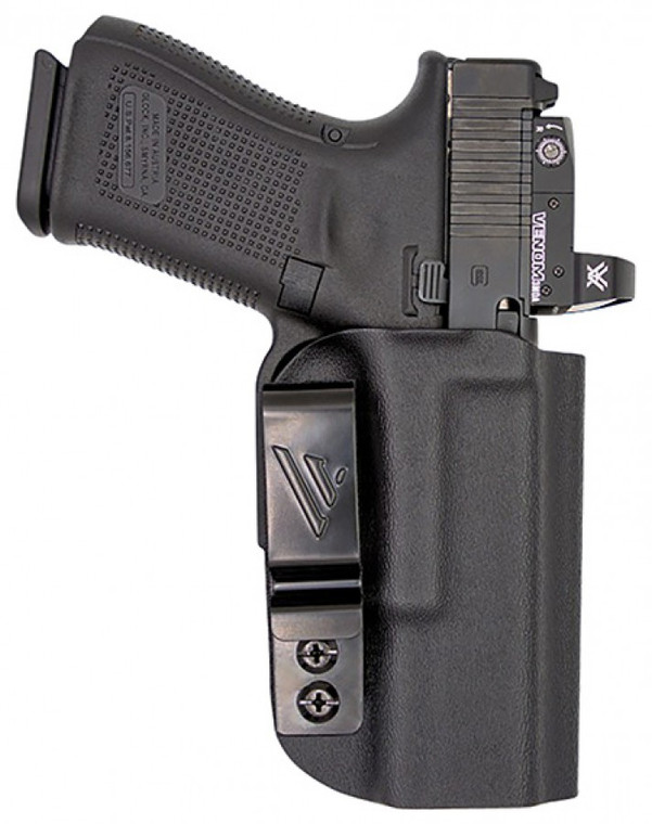 Versacarry Obsidian Essential Black Polymer Belt Clip Fits P320  Ambidextrous Hand