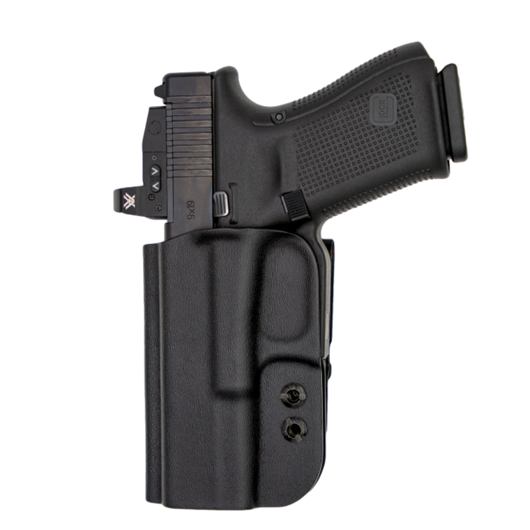 Versacarry Obsidian Essential Black Polymer Belt Clip Fits Glock  Ambidextrous Hand