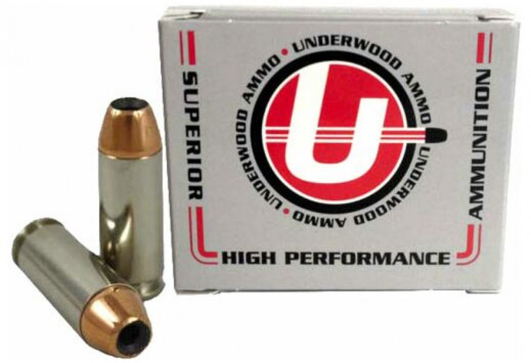 UNDERWOOD 10MM 180GR JHP 20RD