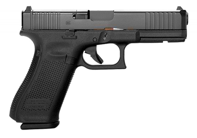 Glock 22 Gen5 MOS 40 S&W Blue Label Pistol, (3)-15Rd, 4.48″