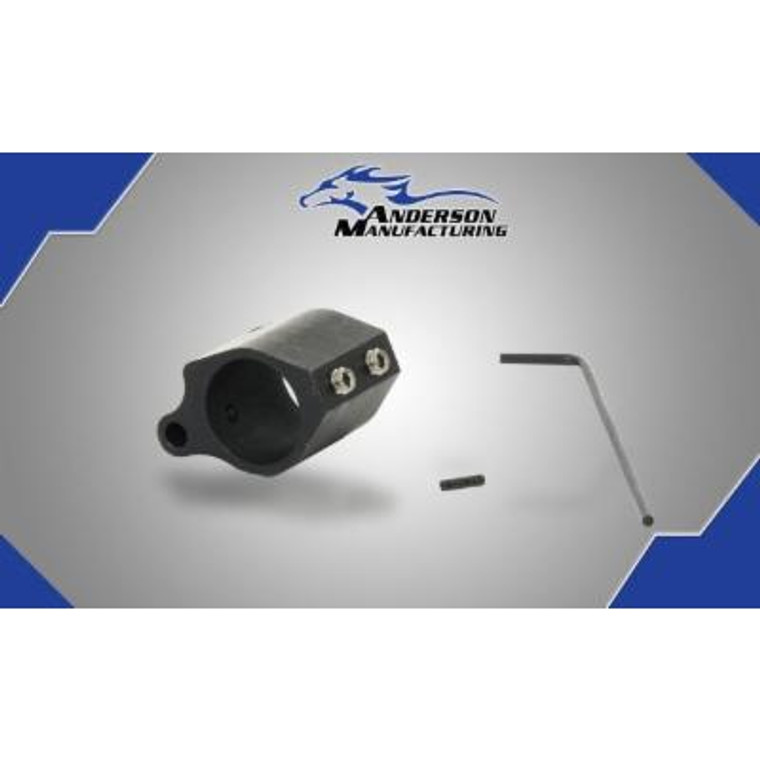 Anderson .750 Adjustable Cold Rolled Steel Gas Block