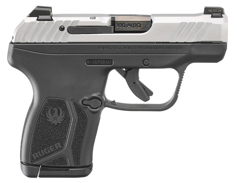 Ruger LCP Max 380 ACP Stainless Steel Slide