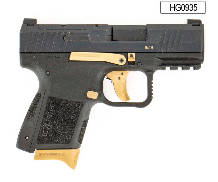 Blemished CANIK METE MC9 Black & Gold 9mm