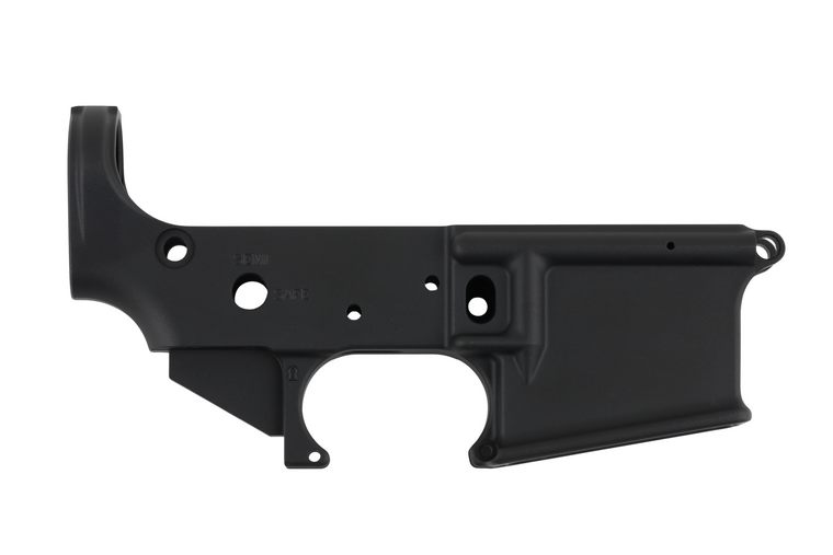 One Horse AR-15 Forged Stripped Lower Receiver Multi-Cal 7075-T6 Hardcoat Anodized Black