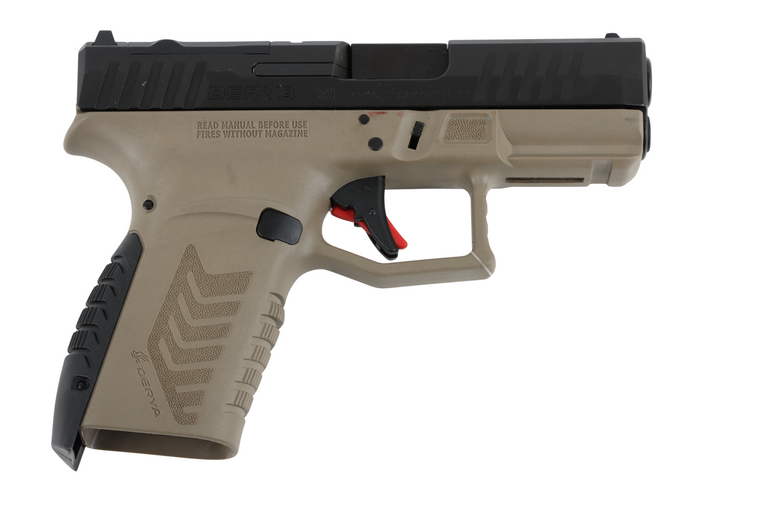 Derya DY9Z FDE 9mm Optics Ready Compact Pistol with 3.5" Barrel, RMSc Footprint & 15rd Magazine