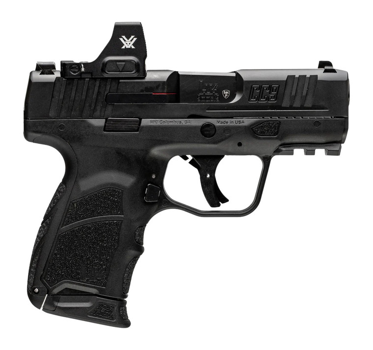 HK CC9 9mm Micro-Compact Pistol w/ Vortex Defender-CCW & 2x10rd Mags