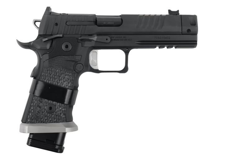 SIG Sauer P211-GTO 9mm 4.4" Bull Bbl MACH3D Comp Optics Ready Black Nitron