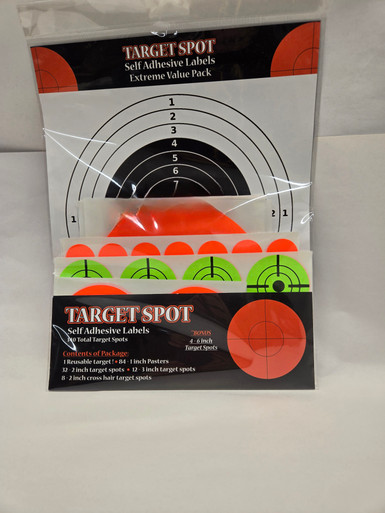 TARGET SPOT CENTERFIRE TARGETS 140 PCS - Gunshop at Centerfire