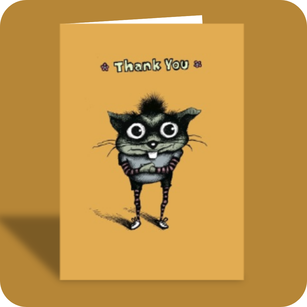 101 Thank You Card - Lazy Thank You (OG)