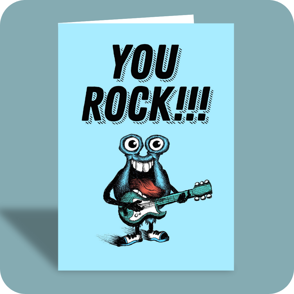 You Rocking Today #234 Everyday Card - You Rock (OG)