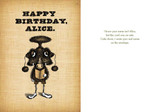 Birthday Card - Not Alice (OG)