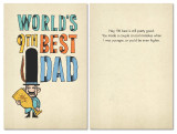 Father's Day Card - 9th Best (B)