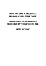 Birthday Card - Smart, Funny... (C)