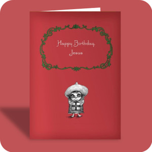 Christmas Card - HB Jesus (OG)