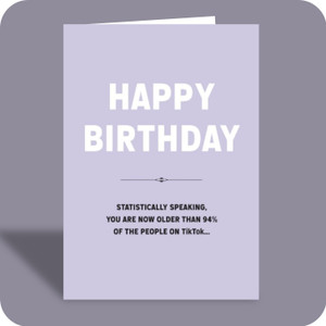Birthday Card - TikTok® (C)