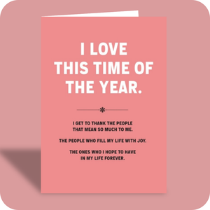 Holiday Card - This Time of Year (C)