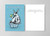 Holiday Card - Literal Gift Card (OG) - Old Paper Stock