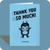 Thank You Card - Can't Thank (OG) - Old Paper Stock