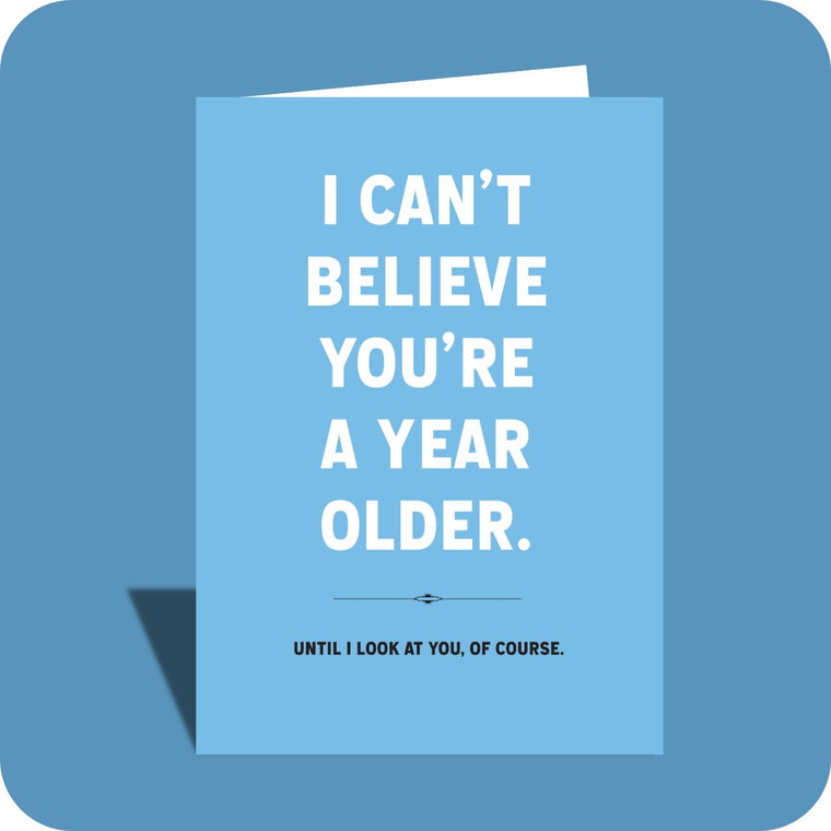 SNEAK PEEK - Birthday Card - Can't Believe (C)
