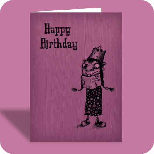 Birthday Card - Mr. Pickles (OG) - Old Paper Stock