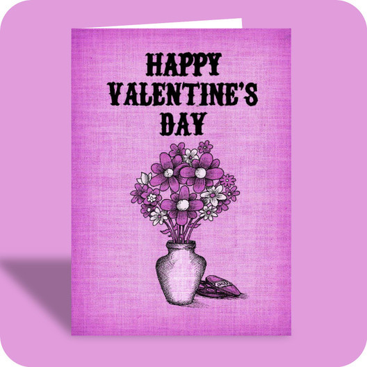 Valentine's Day Card - Jacked Up (OG) - Old Paper Stock