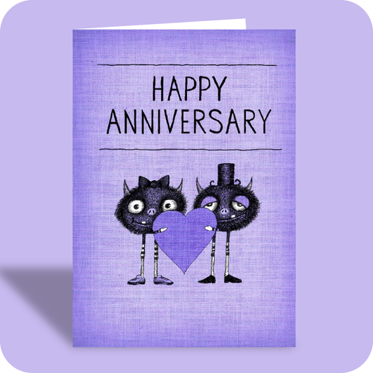 Anniversary Card - Still Married (OG) - Old Paper Stock
